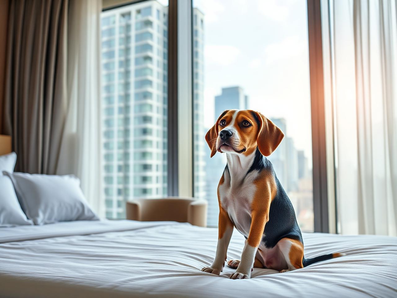 Hund på Hotel Rival