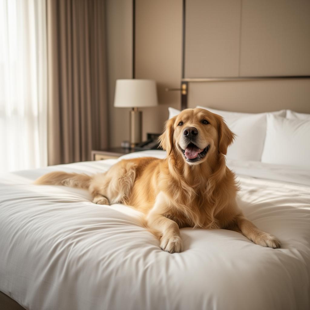 Hund på Boutique Central Stuttgart